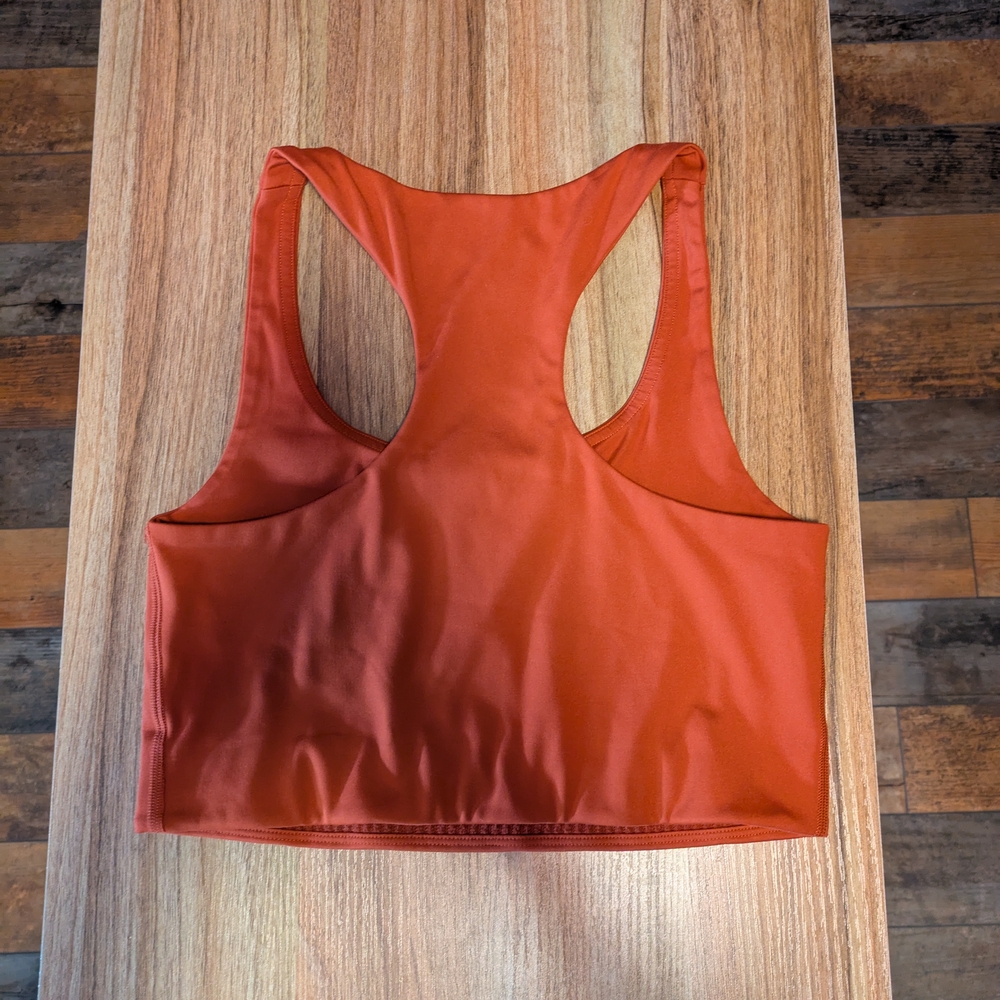 Women's Orange Sports Bra
